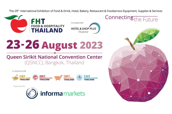 Találkozzunk a Food & Hospitality Thailand (FHT) 2023-ban